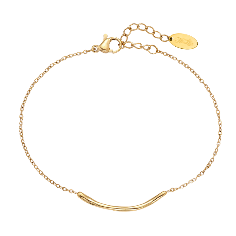 Tiny Meltdown Armband 14K Vergoldet