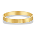Tribal Lines Bangle 18K Gold Plated