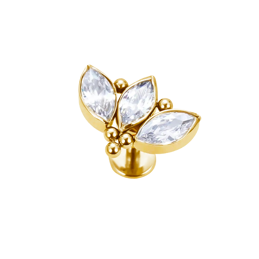 Trinity Lotus Labret Piercing - Titan – HI-LIFE