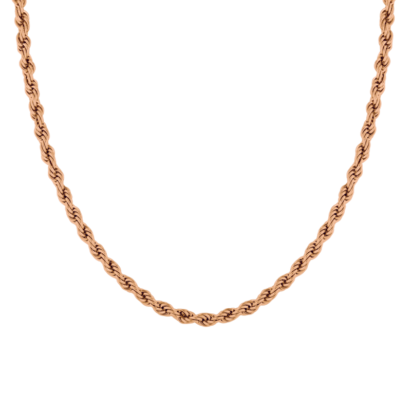 Bold twisted chain 14K gold plated