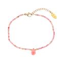 Victoria Pink Paradise Armband 14K Vergoldet