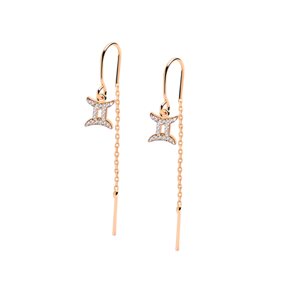 Gemini - Zodiac Dangle Earrings