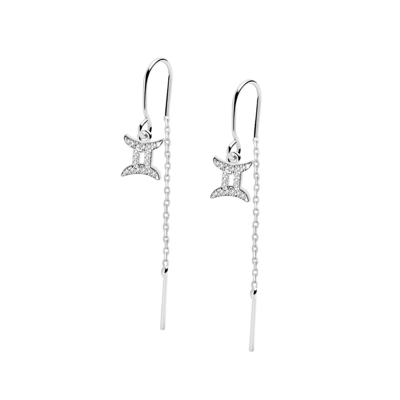Gemini - Zodiac Dangle Earrings