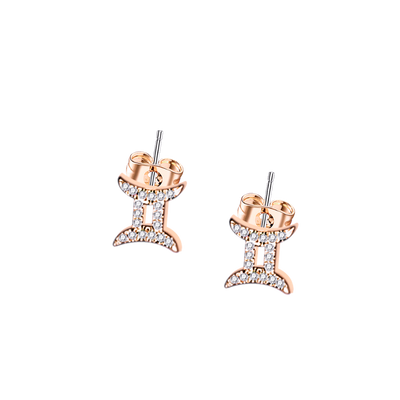 Gemini - Zodiac Stud Earrings