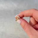 New Lotus Ear Piercing 18K Gold Plated