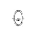 Ancient Oval Ring 14K Gold Plated