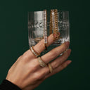 Nereya Bold Pave Ring 18K Vergoldet